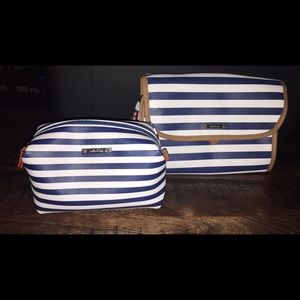 Stella and Dot Bundle- Jewelry case and Pouf